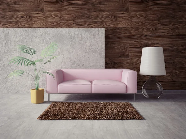 Habitación con un hermoso mobiliario —  Fotos de Stock