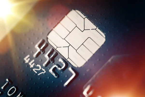 Sistema de Pagamentos com Cartão de Crédito — Fotografia de Stock
