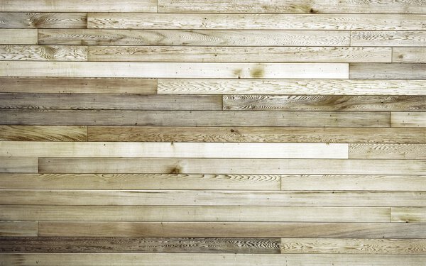 Horizontal Wood Planks