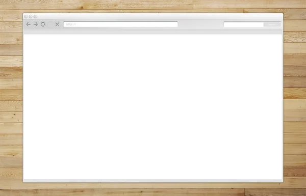 Ventana del navegador de Internet —  Fotos de Stock