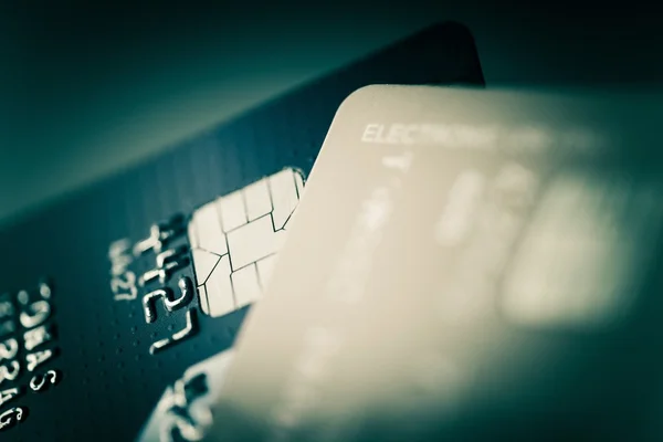 Credit Cards Closeup Photo — Stock Photo, Image