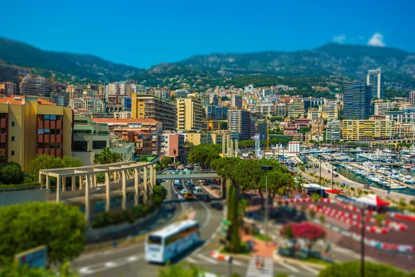 Paisagem urbana de monte carlo — Fotografia de Stock