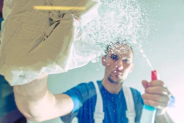 Cleaning Service Worker — Stock Photo, Image