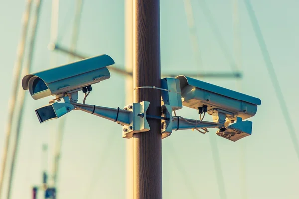 Câmeras de segurança CCTV — Fotografia de Stock