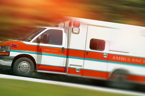 Appel d'urgence en ambulance — Photo