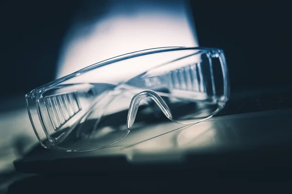 Gafas de seguridad de laboratorio —  Fotos de Stock