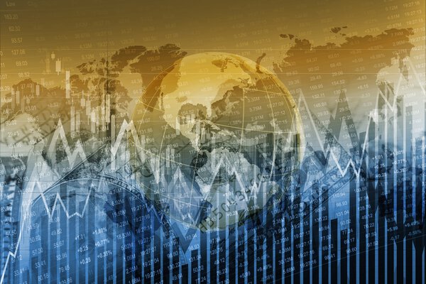 Global Stock Exchange Concept