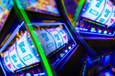 Slot Machine Casino Mania clipart