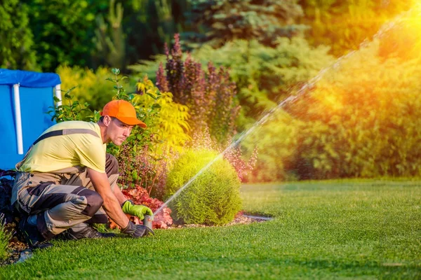 Garden Watering Systems — Stock Photo, Image