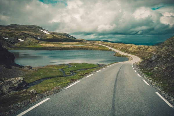 Schilderachtige Noorwegen Road Trip — Stockfoto