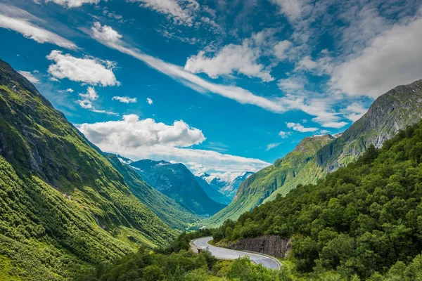 Krajobraz Scenic Norwegia — Zdjęcie stockowe