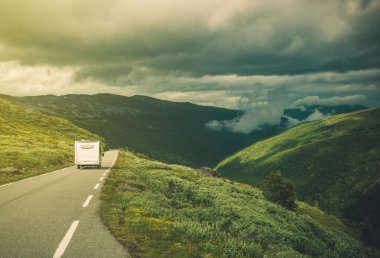 RV Camper Van seyahat