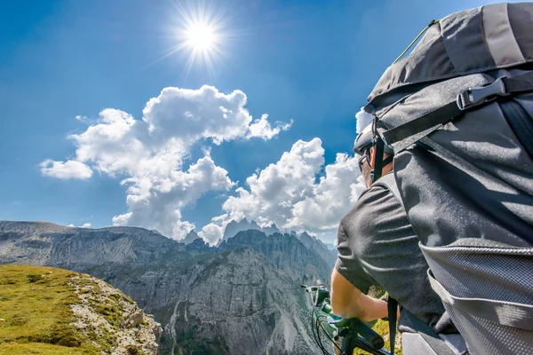 Mountain cykel resa — Stockfoto