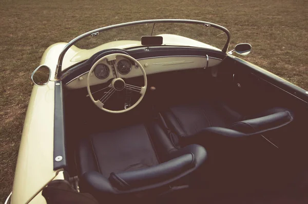 Starý Ročník Kabriolet Auto Otevřenou Střechou Cabrio Classic Automobile Motiv — Stock fotografie
