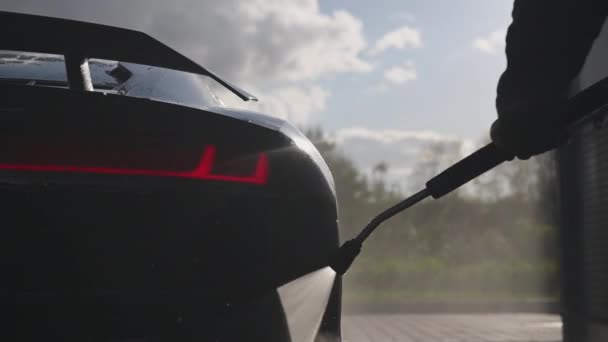 Maio 2020 Cracóvia Polônia Menor Novo 2020 Audi V10 Dirigir — Vídeo de Stock