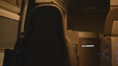Theft Penetrating RV Camper Van Interior Cabinets Looking For Luxury Goods