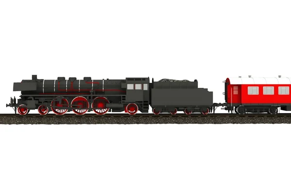 Steam Train Illustration — Stock Photo, Image