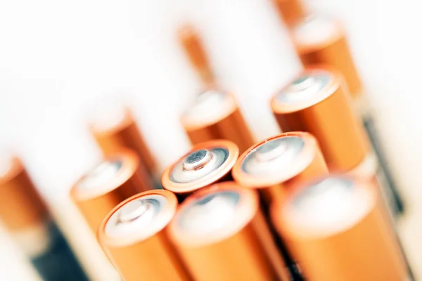 Golden AA batterijen — Stockfoto