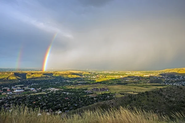 Denver Metro Rainbow — Stockfoto