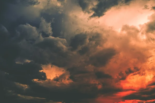 Awan badai gelap — Stok Foto