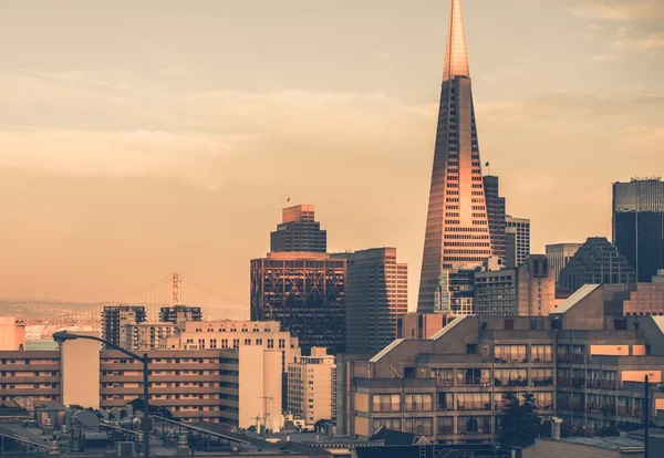 San Francisco günbatımı — Stok fotoğraf