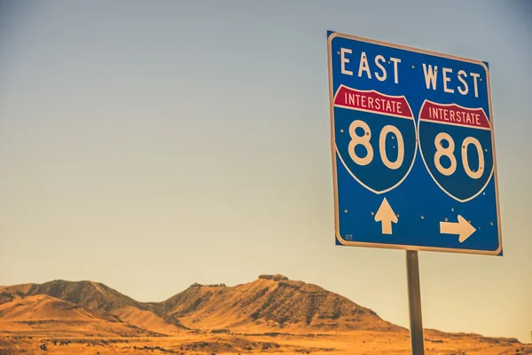 Interestatal I-80 Nevada — Foto de Stock