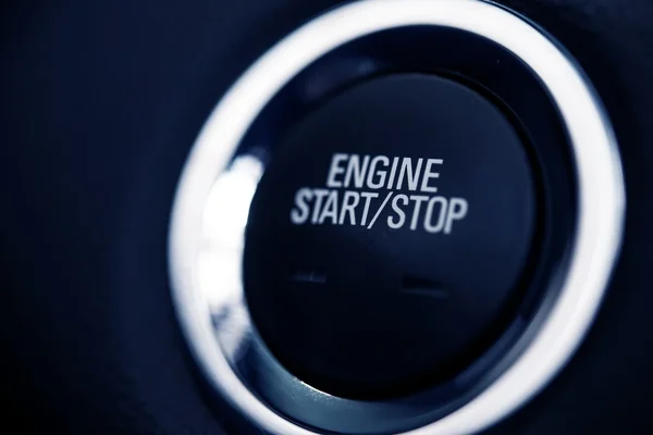 Push Start Car Button — Stock Photo, Image