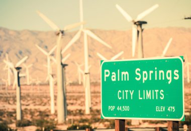 Palm Springs City Limits clipart