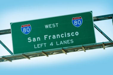 San Francisco Interstate 80 clipart