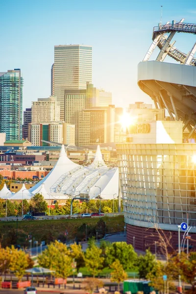 Denver colorado stadsgezicht — Stockfoto