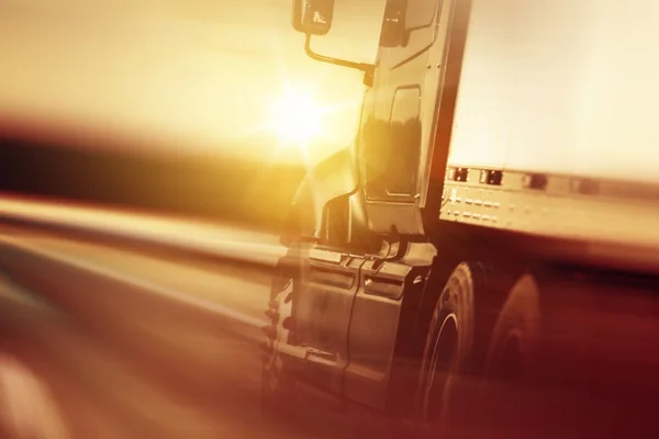 Trucking businessconcept — Stockfoto