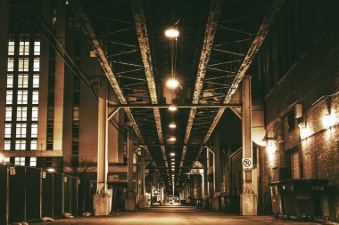 Chicago şehir tren Köprüsü
