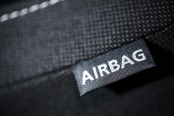 Característica de segurança do airbag do carro — Fotografia de Stock