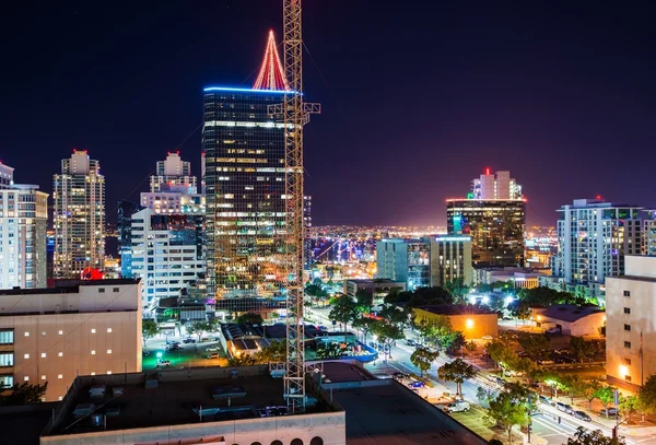 Kleurrijke Downtown San Diego — Stockfoto