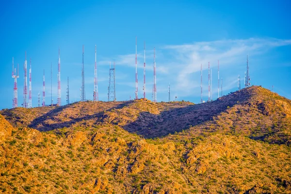 Communication Antennas — Stock Photo, Image