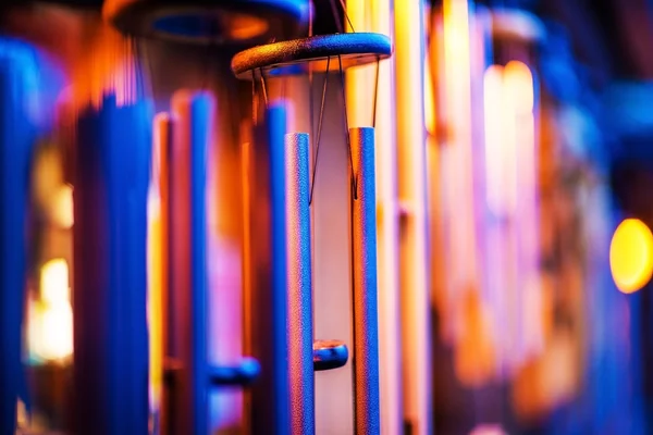 Carillon a vento metallico — Foto Stock