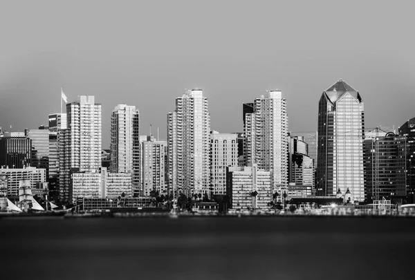 San Diego in Black and White — Stock Photo, Image