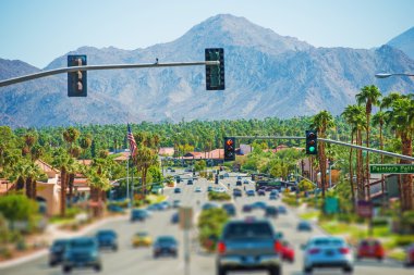 Palm Springs Highway clipart