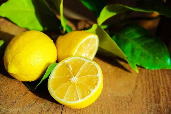 Fresh Sliced Lemon — Stock Photo, Image