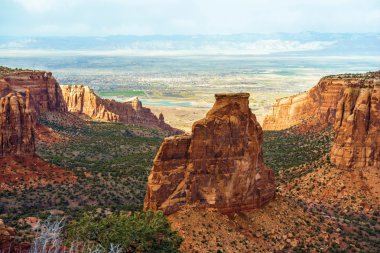 Colorado Monument Landscape clipart