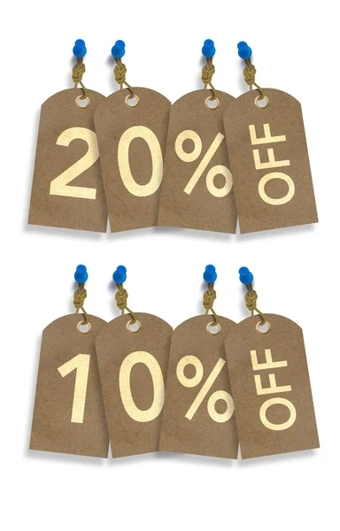 Special Sale Paper Tags — Stock Photo, Image