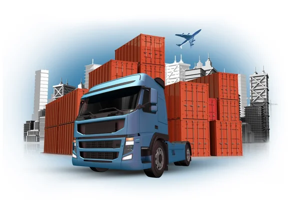 Cargo and Custom Concept — Stock Photo, Image
