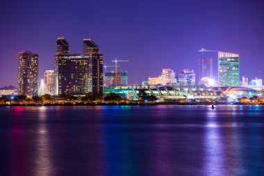 San Diego renkli gece