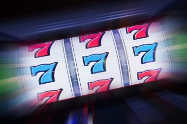 Triple Seven Slot Machine clipart