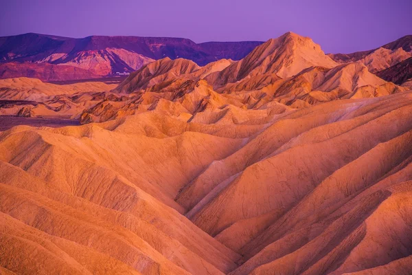 Death Valley Badlands Formation — Stock Photo, Image