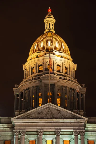 Golden Colorado Capitol — Stock Photo, Image
