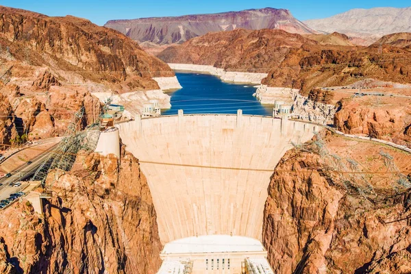 Barragem de Hoover no Lago Mead — Fotografia de Stock