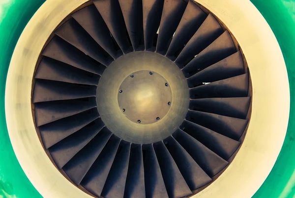 Jet Engine Turbine — Stock Photo, Image