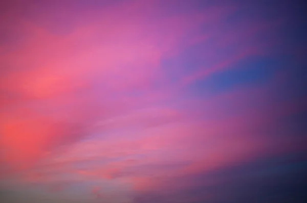 Pinky sunset céu fundo — Fotografia de Stock