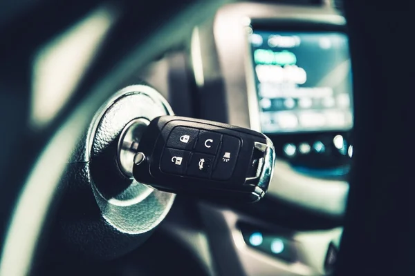 Modern Car Ignition Keys — Stock Photo, Image